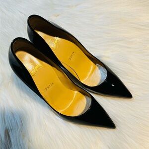 CHRISTIAN LOUBOUTIN
So Kate Patent Pointed-Toe Red Sole Pump